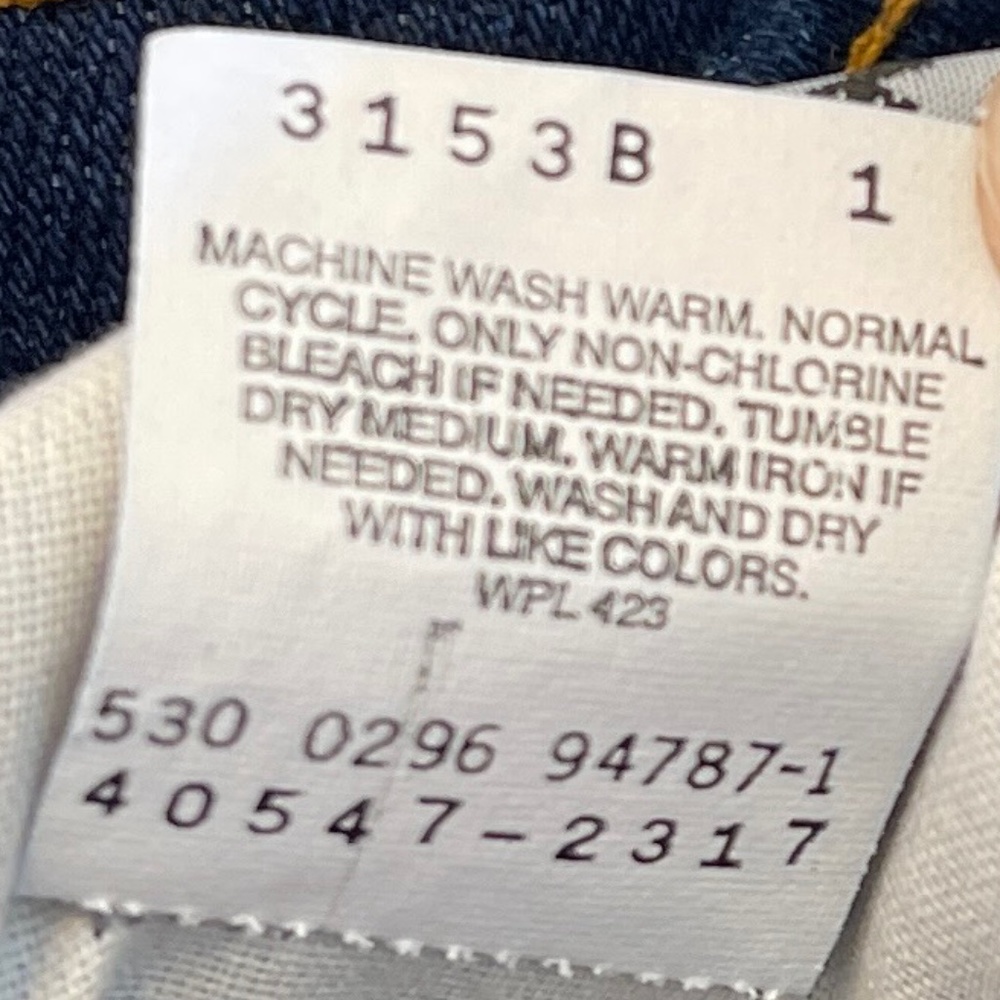 Levi’s | Action Jeans VTG Golden Orange Tab Dark Wash High Waisted Unisex Jeans - Picture 12 of 12